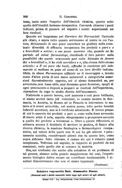 Il morgagni giornale indirizzato al progresso della medicina. Parte 1., Archivio o Memorie originali