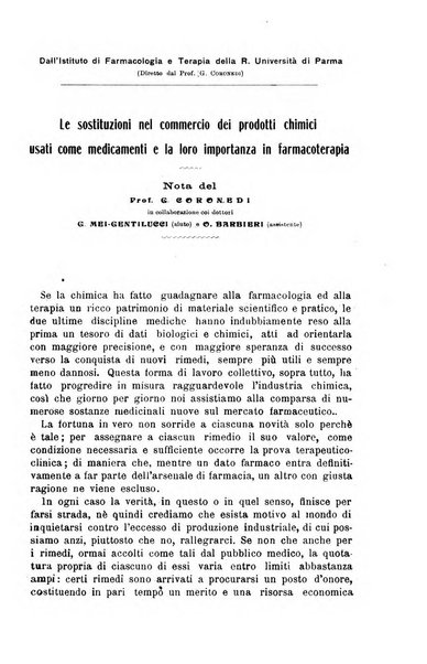 Il morgagni giornale indirizzato al progresso della medicina. Parte 1., Archivio o Memorie originali