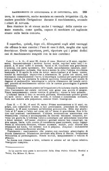 Il morgagni giornale indirizzato al progresso della medicina. Parte 1., Archivio o Memorie originali