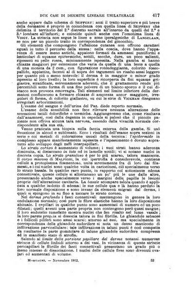 Il morgagni giornale indirizzato al progresso della medicina. Parte 1., Archivio o Memorie originali