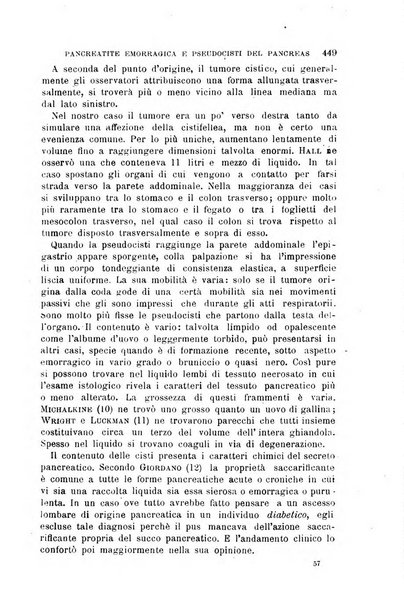 Il morgagni giornale indirizzato al progresso della medicina. Parte 1., Archivio o Memorie originali