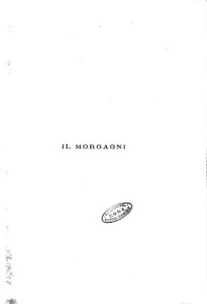 Il morgagni giornale indirizzato al progresso della medicina. Parte 1., Archivio o Memorie originali