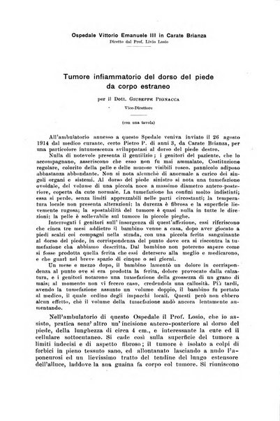 Il morgagni giornale indirizzato al progresso della medicina. Parte 1., Archivio o Memorie originali