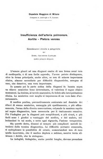 Il morgagni giornale indirizzato al progresso della medicina. Parte 1., Archivio o Memorie originali