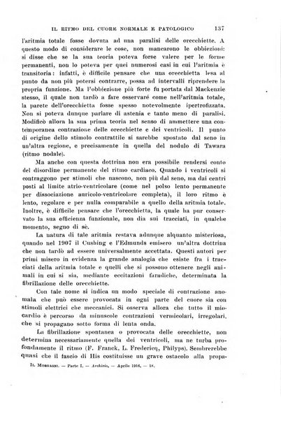 Il morgagni giornale indirizzato al progresso della medicina. Parte 1., Archivio o Memorie originali