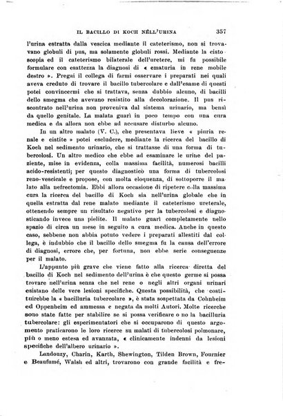 Il morgagni giornale indirizzato al progresso della medicina. Parte 1., Archivio o Memorie originali