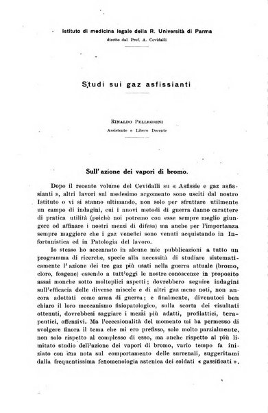 Il morgagni giornale indirizzato al progresso della medicina. Parte 1., Archivio o Memorie originali