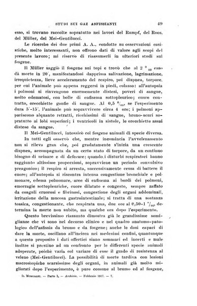 Il morgagni giornale indirizzato al progresso della medicina. Parte 1., Archivio o Memorie originali