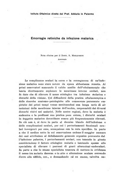 Il morgagni giornale indirizzato al progresso della medicina. Parte 1., Archivio o Memorie originali