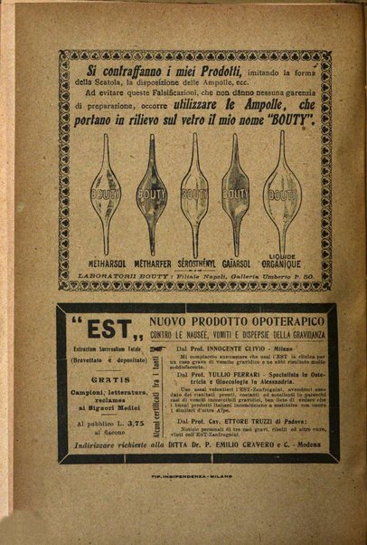 Il morgagni giornale indirizzato al progresso della medicina. Parte 1., Archivio o Memorie originali