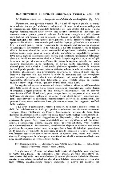 Il morgagni giornale indirizzato al progresso della medicina. Parte 1., Archivio o Memorie originali