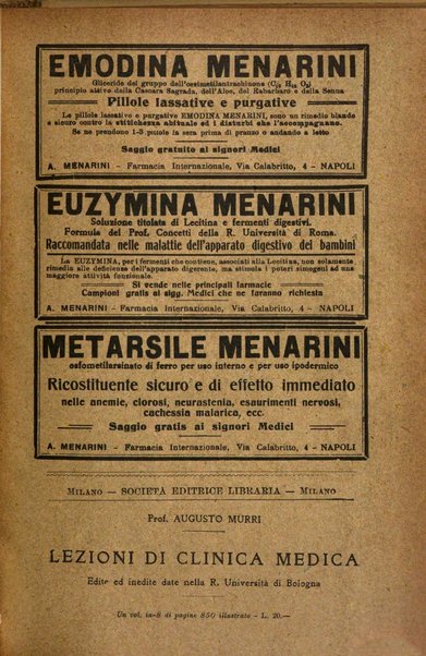 Il morgagni giornale indirizzato al progresso della medicina. Parte 1., Archivio o Memorie originali