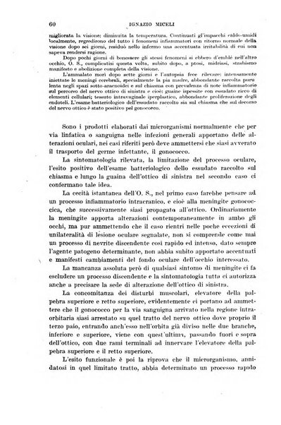 Il morgagni giornale indirizzato al progresso della medicina. Parte 1., Archivio o Memorie originali