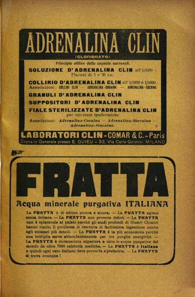 Il morgagni giornale indirizzato al progresso della medicina. Parte 1., Archivio o Memorie originali