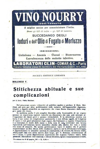 Il morgagni giornale indirizzato al progresso della medicina. Parte 1., Archivio o Memorie originali