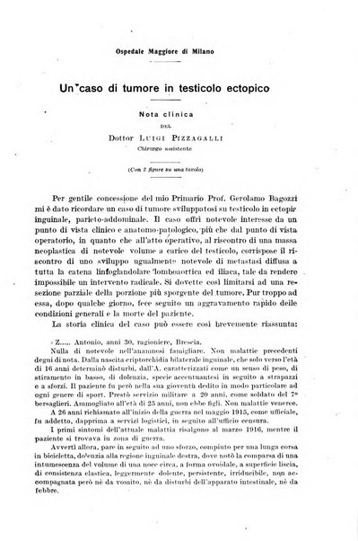 Il morgagni giornale indirizzato al progresso della medicina. Parte 1., Archivio o Memorie originali