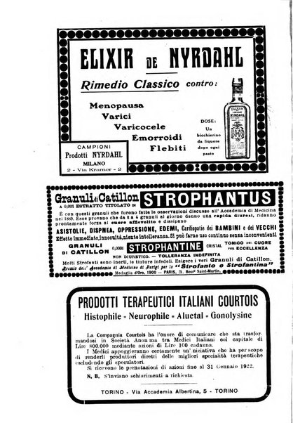 Il morgagni giornale indirizzato al progresso della medicina. Parte 1., Archivio o Memorie originali