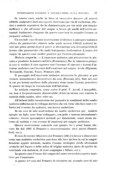 Il morgagni giornale indirizzato al progresso della medicina. Parte 1., Archivio o Memorie originali