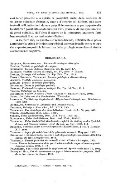 Il morgagni giornale indirizzato al progresso della medicina. Parte 1., Archivio o Memorie originali