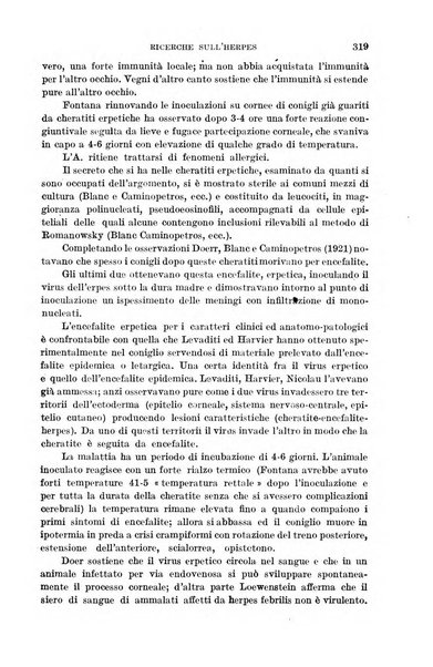 Il morgagni giornale indirizzato al progresso della medicina. Parte 1., Archivio o Memorie originali