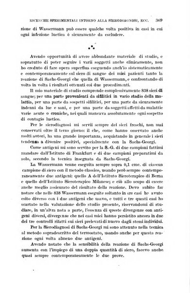 Il morgagni giornale indirizzato al progresso della medicina. Parte 1., Archivio o Memorie originali