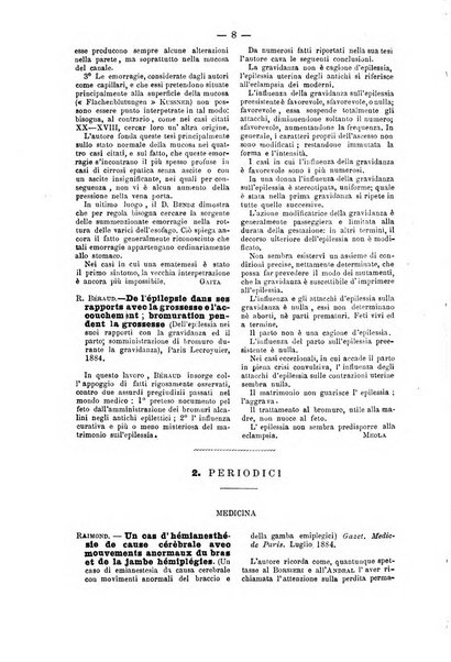 Il morgagni giornale indirizzato al progresso della medicina. Parte 2., Riviste