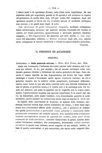 Il morgagni giornale indirizzato al progresso della medicina. Parte 2., Riviste