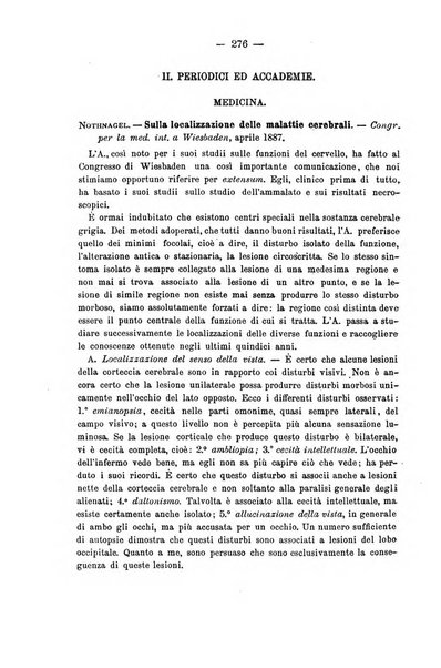 Il morgagni giornale indirizzato al progresso della medicina. Parte 2., Riviste