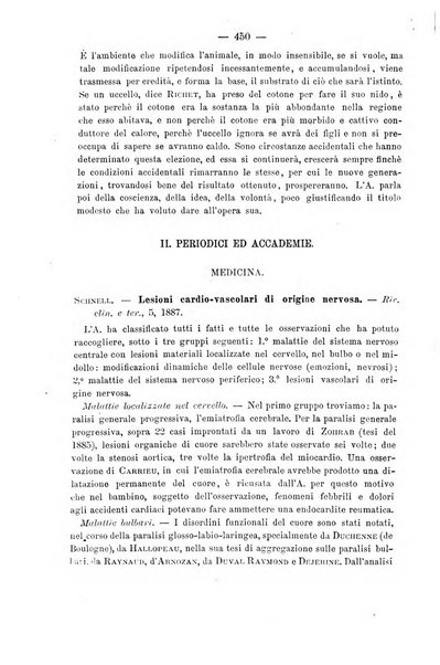 Il morgagni giornale indirizzato al progresso della medicina. Parte 2., Riviste