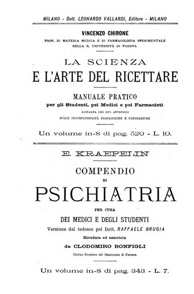 Il morgagni giornale indirizzato al progresso della medicina. Parte 2., Riviste