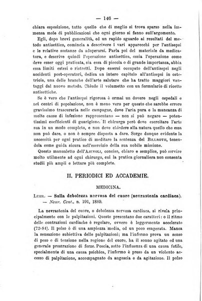 Il morgagni giornale indirizzato al progresso della medicina. Parte 2., Riviste