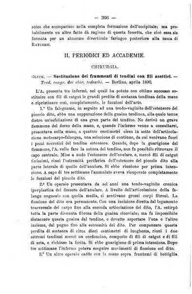 Il morgagni giornale indirizzato al progresso della medicina. Parte 2., Riviste