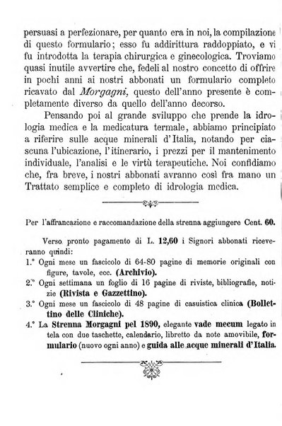 Il morgagni giornale indirizzato al progresso della medicina. Parte 2., Riviste