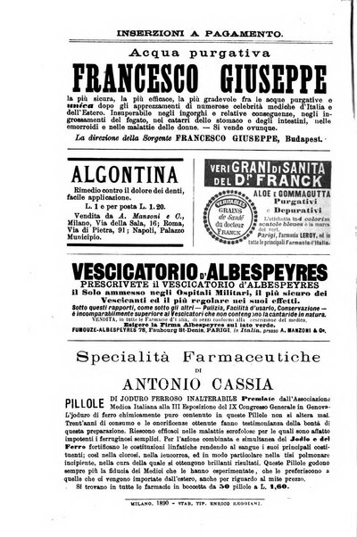 Il morgagni giornale indirizzato al progresso della medicina. Parte 2., Riviste