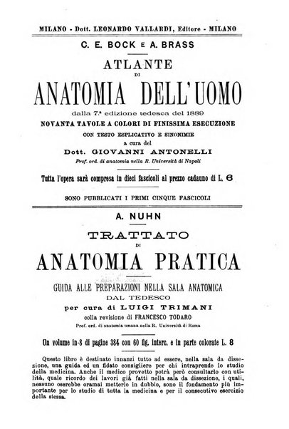 Il morgagni giornale indirizzato al progresso della medicina. Parte 2., Riviste