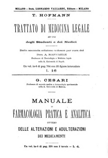 Il morgagni giornale indirizzato al progresso della medicina. Parte 2., Riviste