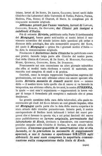 Il morgagni giornale indirizzato al progresso della medicina. Parte 2., Riviste