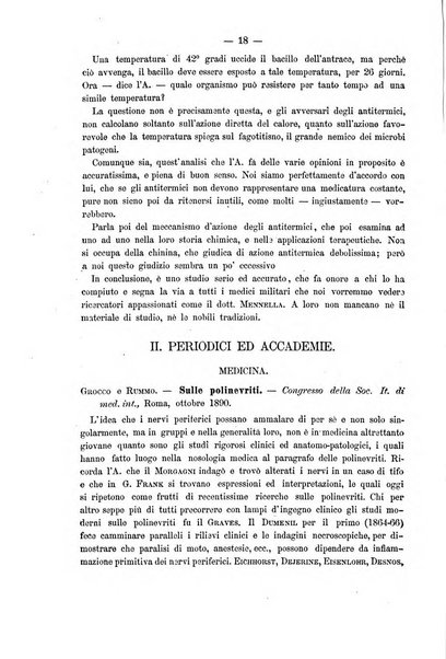 Il morgagni giornale indirizzato al progresso della medicina. Parte 2., Riviste