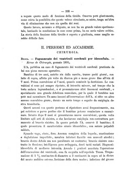 Il morgagni giornale indirizzato al progresso della medicina. Parte 2., Riviste