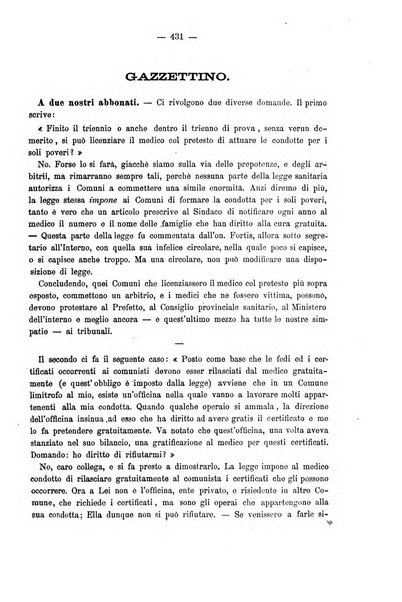 Il morgagni giornale indirizzato al progresso della medicina. Parte 2., Riviste