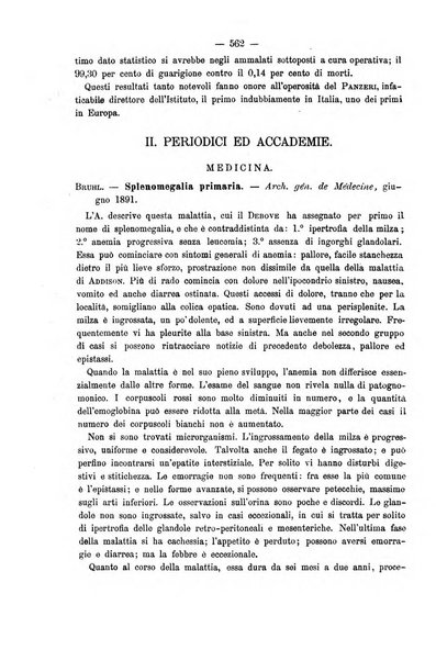 Il morgagni giornale indirizzato al progresso della medicina. Parte 2., Riviste