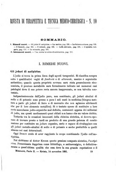 Il morgagni giornale indirizzato al progresso della medicina. Parte 2., Riviste