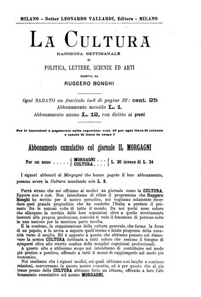 Il morgagni giornale indirizzato al progresso della medicina. Parte 2., Riviste