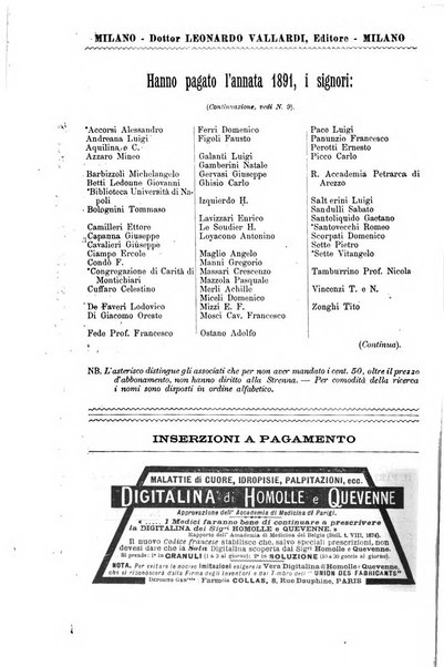 Il morgagni giornale indirizzato al progresso della medicina. Parte 2., Riviste