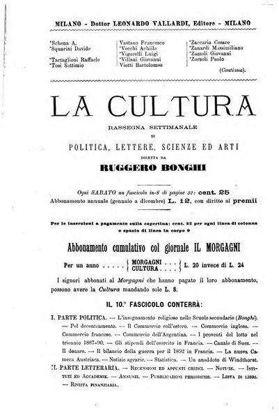 Il morgagni giornale indirizzato al progresso della medicina. Parte 2., Riviste