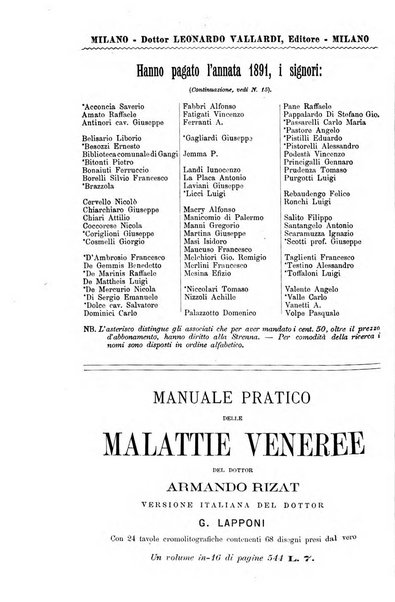 Il morgagni giornale indirizzato al progresso della medicina. Parte 2., Riviste