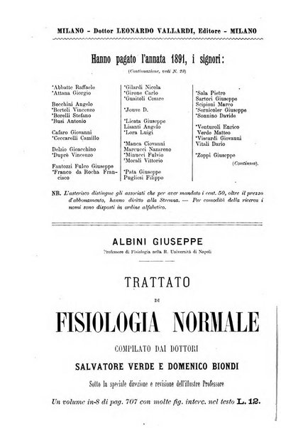 Il morgagni giornale indirizzato al progresso della medicina. Parte 2., Riviste