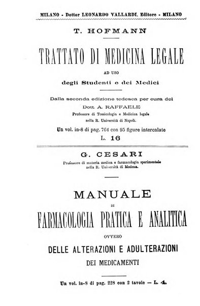 Il morgagni giornale indirizzato al progresso della medicina. Parte 2., Riviste