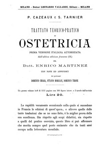 Il morgagni giornale indirizzato al progresso della medicina. Parte 2., Riviste