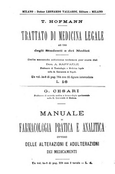 Il morgagni giornale indirizzato al progresso della medicina. Parte 2., Riviste